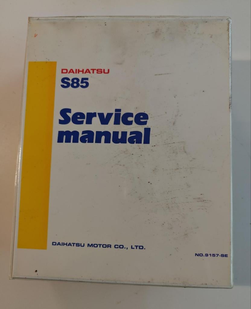 Daihatsu S85 Service Manual - Werkplaatshandboek, Auto diversen, Ophalen