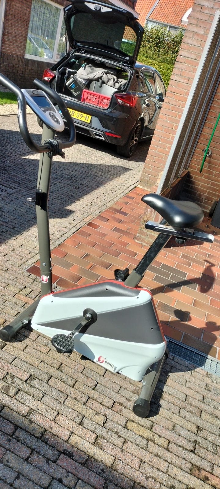 Hometrainer Schmidt - Ideaal voor thuisworkouts, Ophalen, Gebruikt, Metaal, Benen