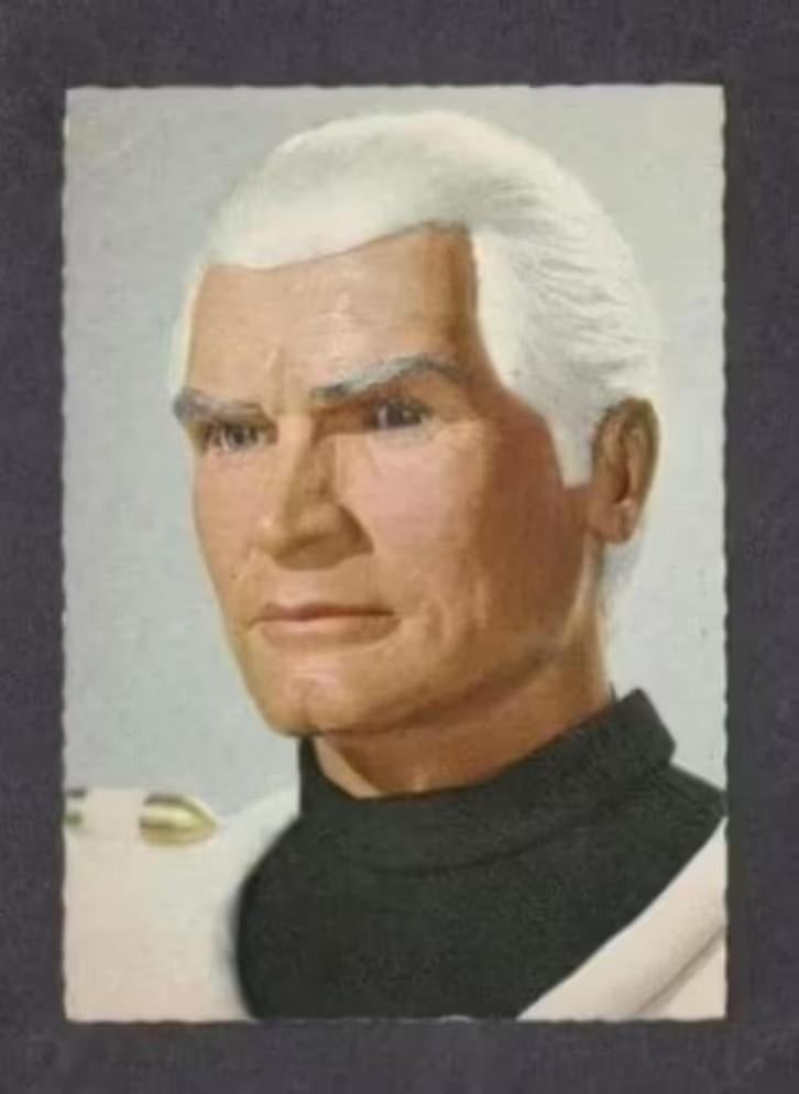 Captain Scarlet Kolonel White Spectrum's Commander-in-chief., Ophalen of Verzenden, 1960 tot 1980, Ongelopen, Cultuur en Media