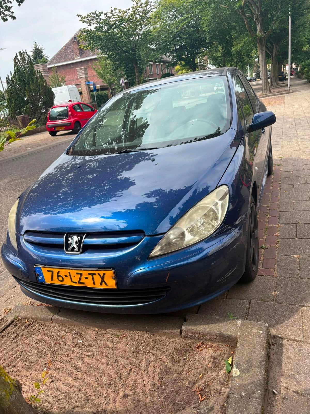 Peugeot 307 1.6 16V 5DRS 2003 Blauw (lees beschrijving), Auto's, Voorwielaandrijving, 4 cilinders, Blauw, 610 kg