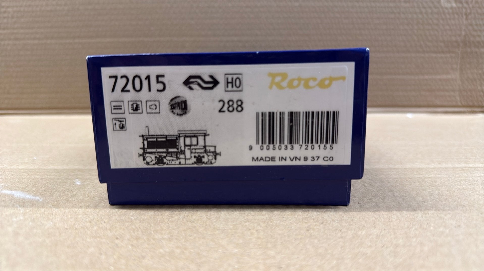 Roco 72015: Sik288 fullsound dcc, Hobby en Vrije tijd, Modeltreinen | H0, Ophalen of Verzenden, Roco, Gelijkstroom, Locomotief