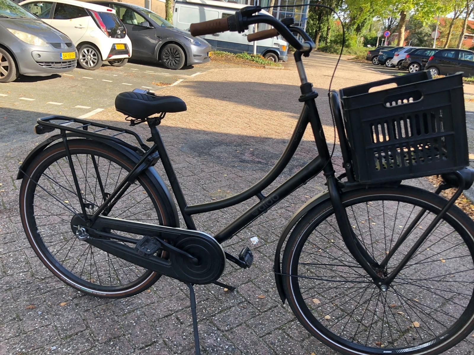 Damesfıets aldo 3 versenellıngen, Fietsen en Brommers, Overige merken, Ophalen of Verzenden, Zo goed als nieuw, Trommelrem
