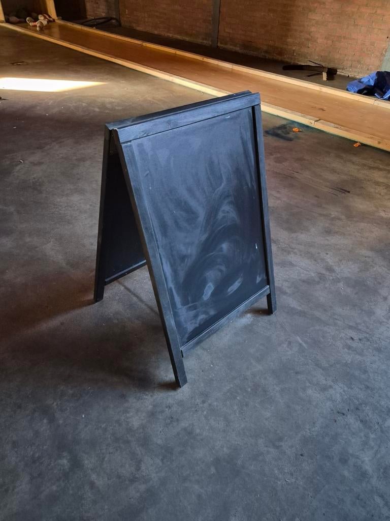 Stoepbord Krijtbord - Ideaal voor Horeca en Winkels, Huis en Inrichting, Ophalen, Gebruikt