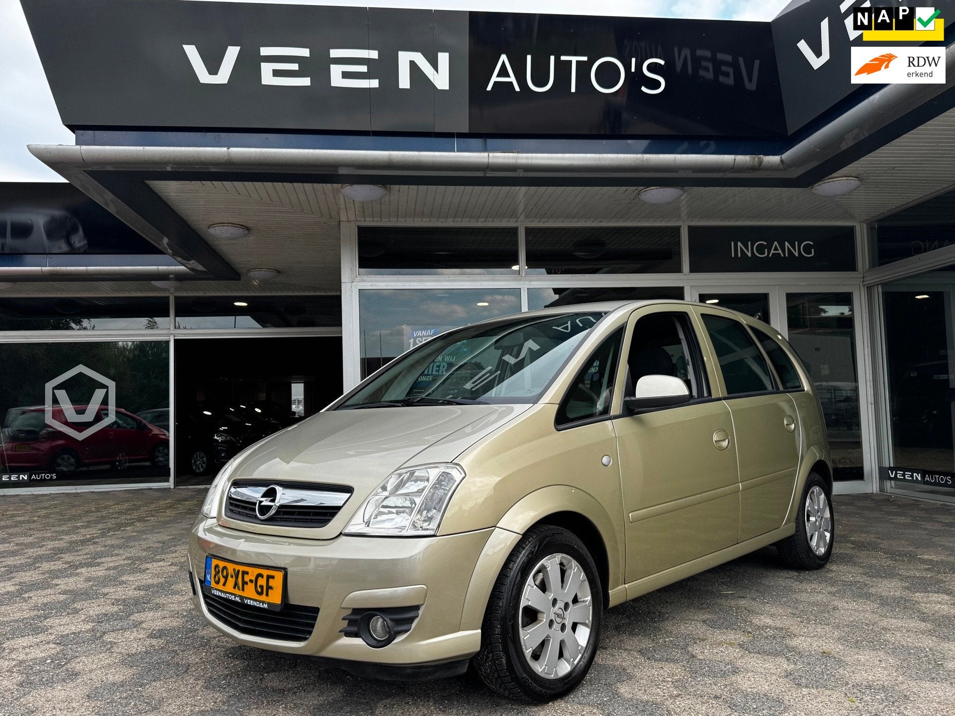 Opel Meriva 1.6-16V Temptation Airco Trekhaak Keurige Staat!, Voorwielaandrijving, 15 km/l, Gebruikt, 4 cilinders