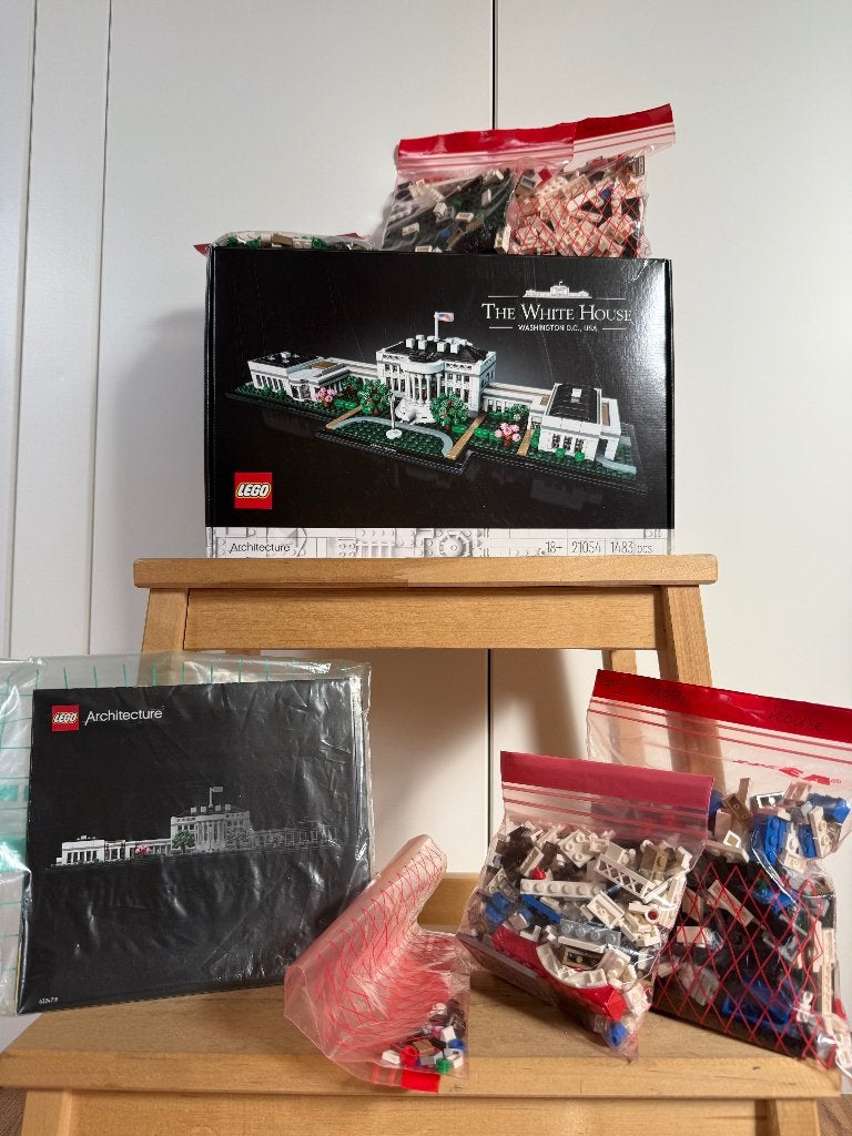 21054 LEGO WHITE HOUSE | GEBRUIKT | COMPLEET, Kinderen en Baby's, Speelgoed | Duplo en Lego, Ophalen, Gebruikt, Lego, Architecture