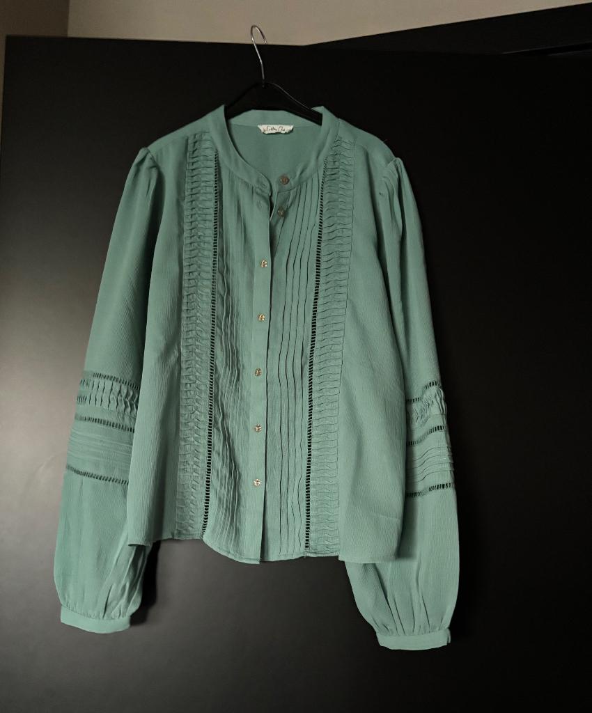 Cotton club blouse groen bohemian maat L, Kleding | Dames, Blouses en Tunieken, Maat 42/44 (L), Nieuw, Ophalen of Verzenden, Cotton Club