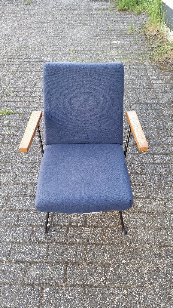 Gispen fauteuil 1409 André Cordemeyer, Huis en Inrichting, Fauteuils, Ophalen, Gebruikt, Nederlands modernisme, 75 tot 100 cm