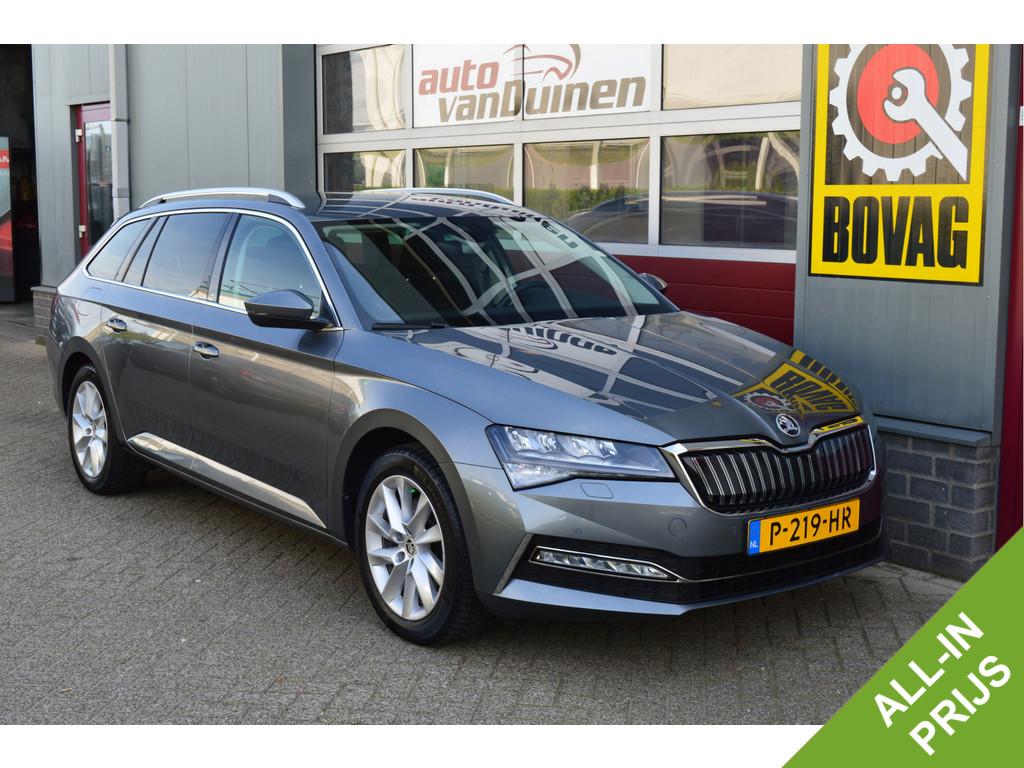 Skoda Superb Combi 1.4 TSI iV Business Edition Plus O.a: Tre, Auto's, Skoda, Stof, Gebruikt, 4 cilinders, Met garantie (alle)