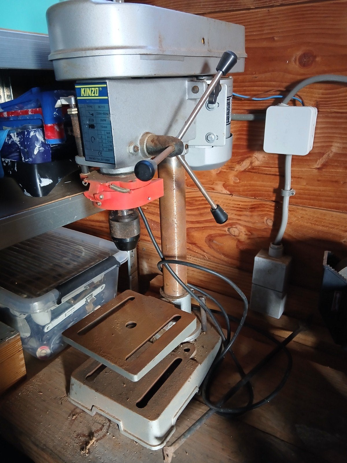 Kinzo kolomboor, Ophalen, Gebruikt, Minder dan 400 watt, Kolomboormachine