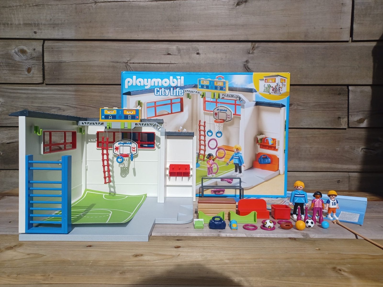 Playmobil City Life Gymzaal Speelset, Ophalen of Verzenden, Zo goed als nieuw, Complete set, Overige typen