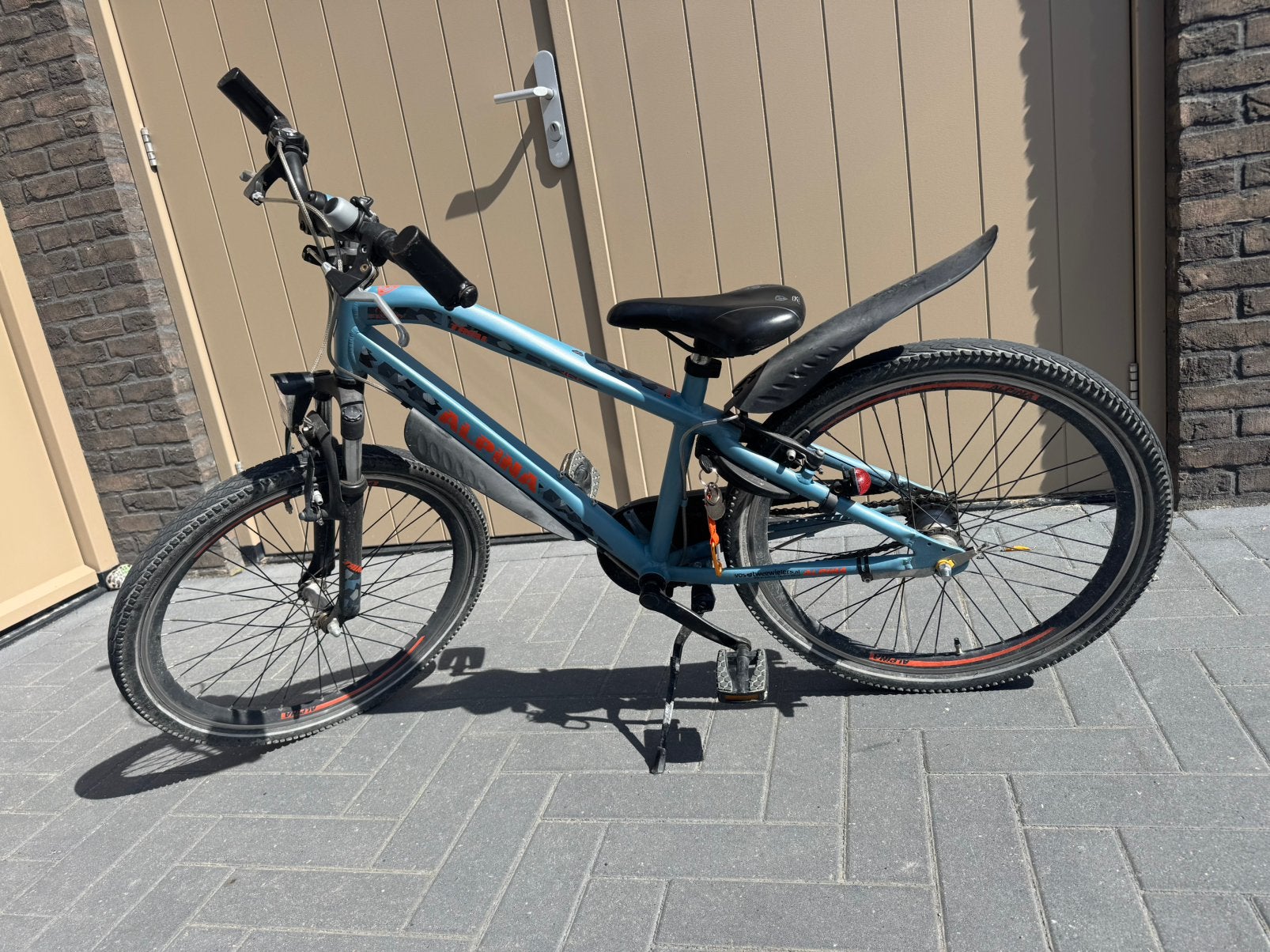 Alpina Trial 24” lichtblauw, Fietsen en Brommers, Fietsen | Jongens, Ophalen, Gebruikt, 24 inch