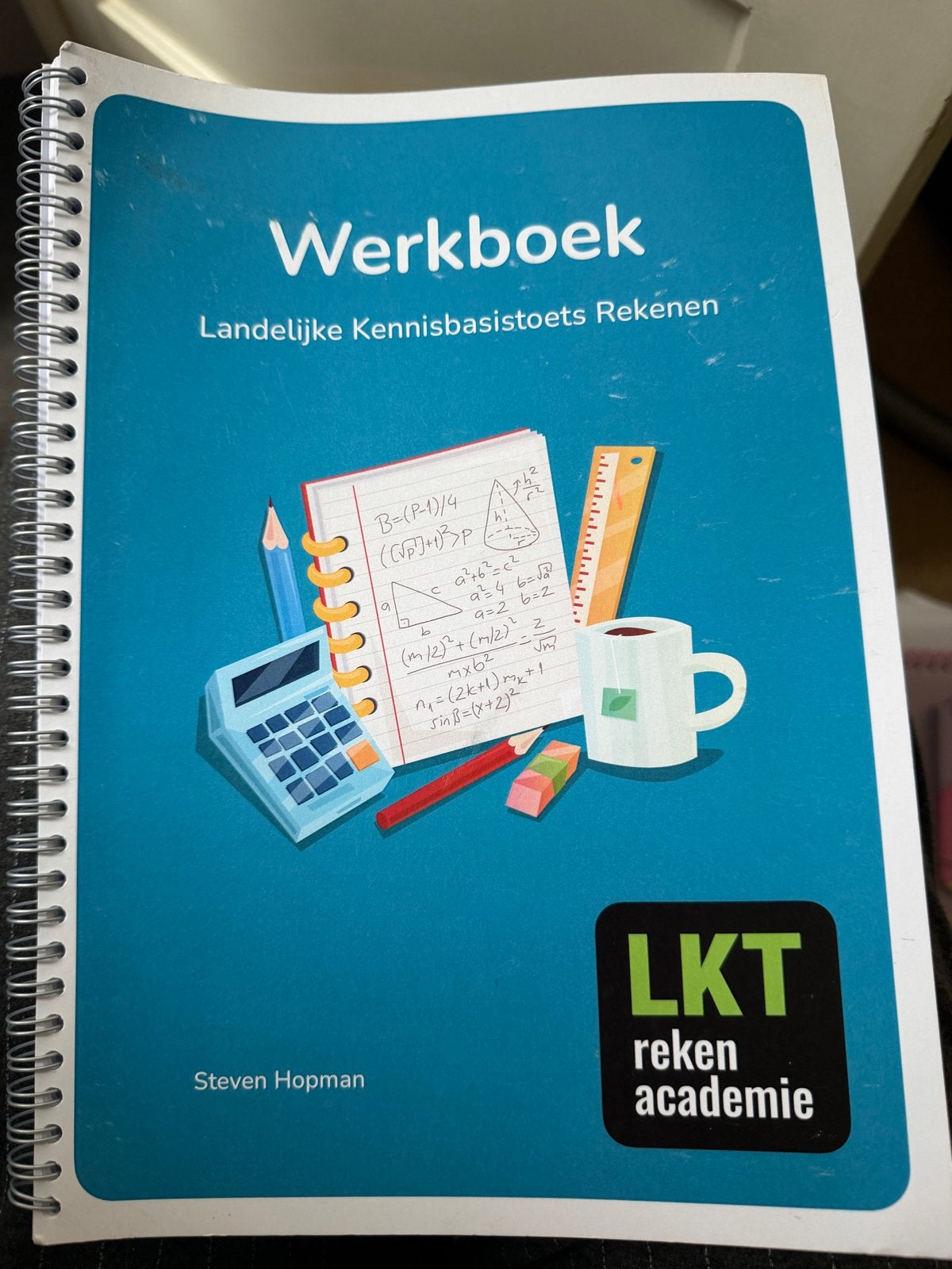 Werkboek Landelijke Kennisbasistoets Rekenen - Steven Hopman, Ophalen of Verzenden, Gelezen, Overige niveaus, Wiskunde A