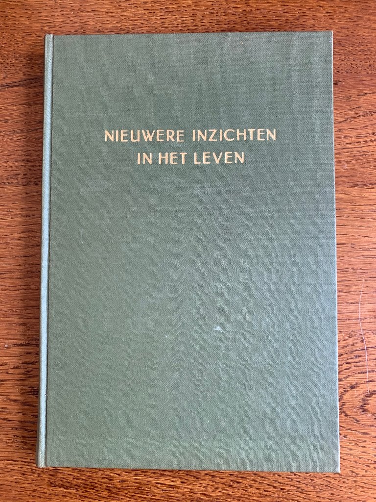 "Nieuwere inzichten in het leven" Dr. W.M. Kruseman, Ophalen of Verzenden, Zo goed als nieuw