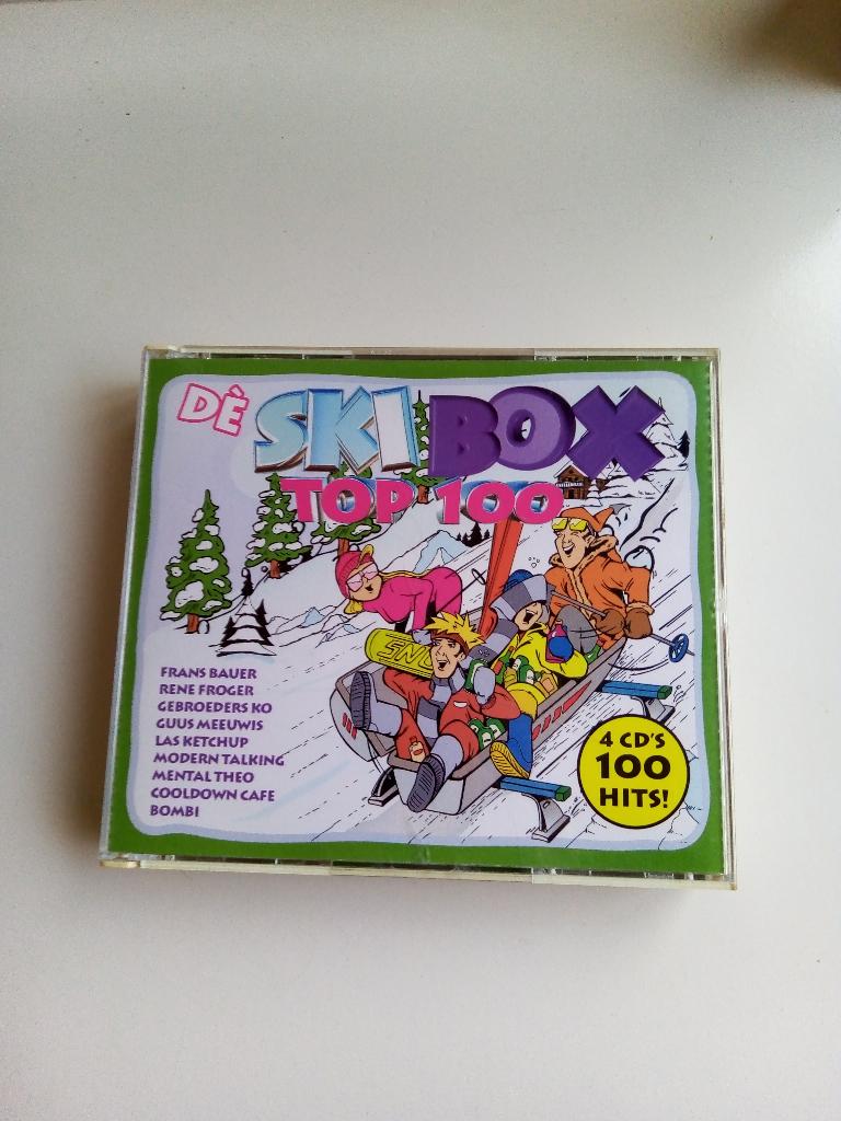 original 4 cd box-de skibox top 100- *2005*, Ophalen of Verzenden, 2000 - 2009, Zo goed als nieuw