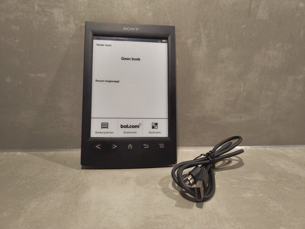 Sony ereader t2n, Computers en Software, E-readers, Ophalen of Verzenden, Zo goed als nieuw, SONY