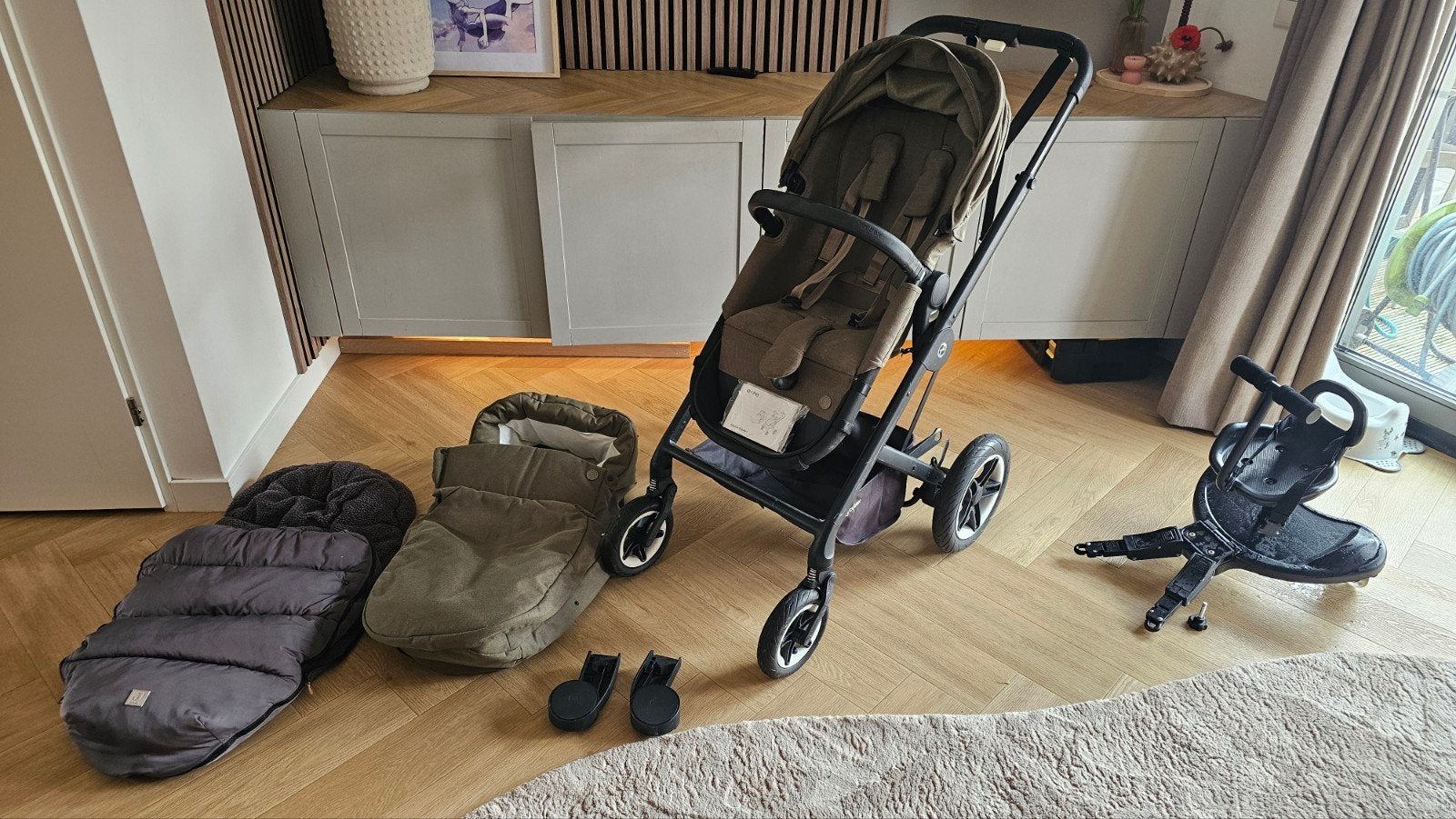 Cybex Talos S 2-IN-1 kinderwagen met accessoires, Met autostoeltje, Zo goed als nieuw, Combiwagen, Ophalen