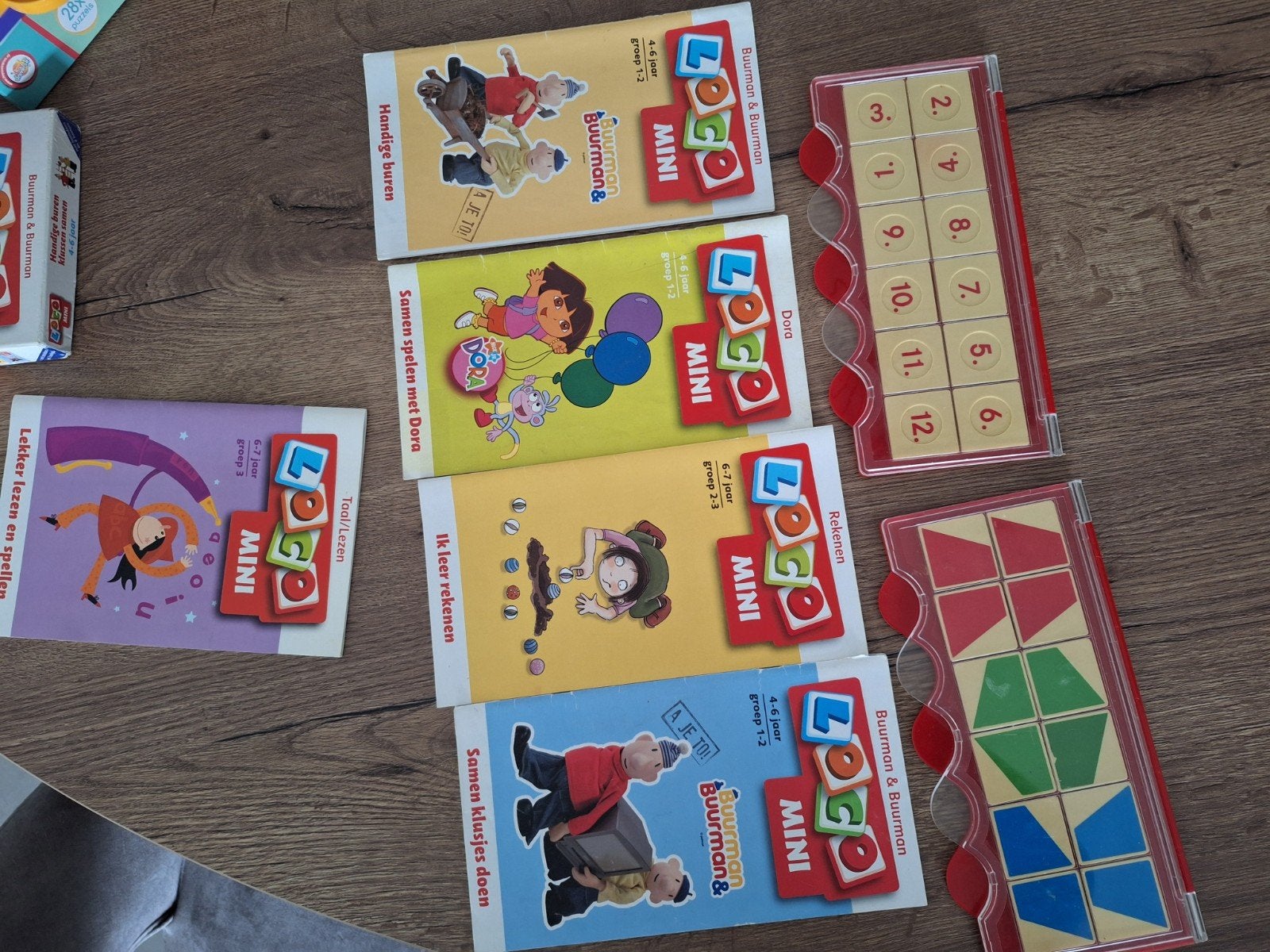 Loco Mini Boekjes en Basisdozen - Educatief Spel, Kinderen en Baby's, Speelgoed | Educatief en Creatief, Ophalen, Gebruikt, Taal en Lezen