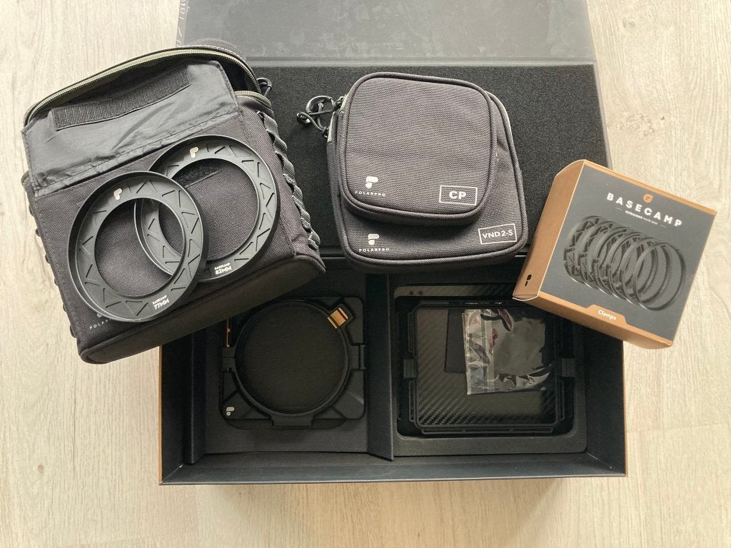 Super complete PolarPro BaseCamp VND Kit, Met schroefdraad, Overige typen, Ophalen of Verzenden, Zo goed als nieuw