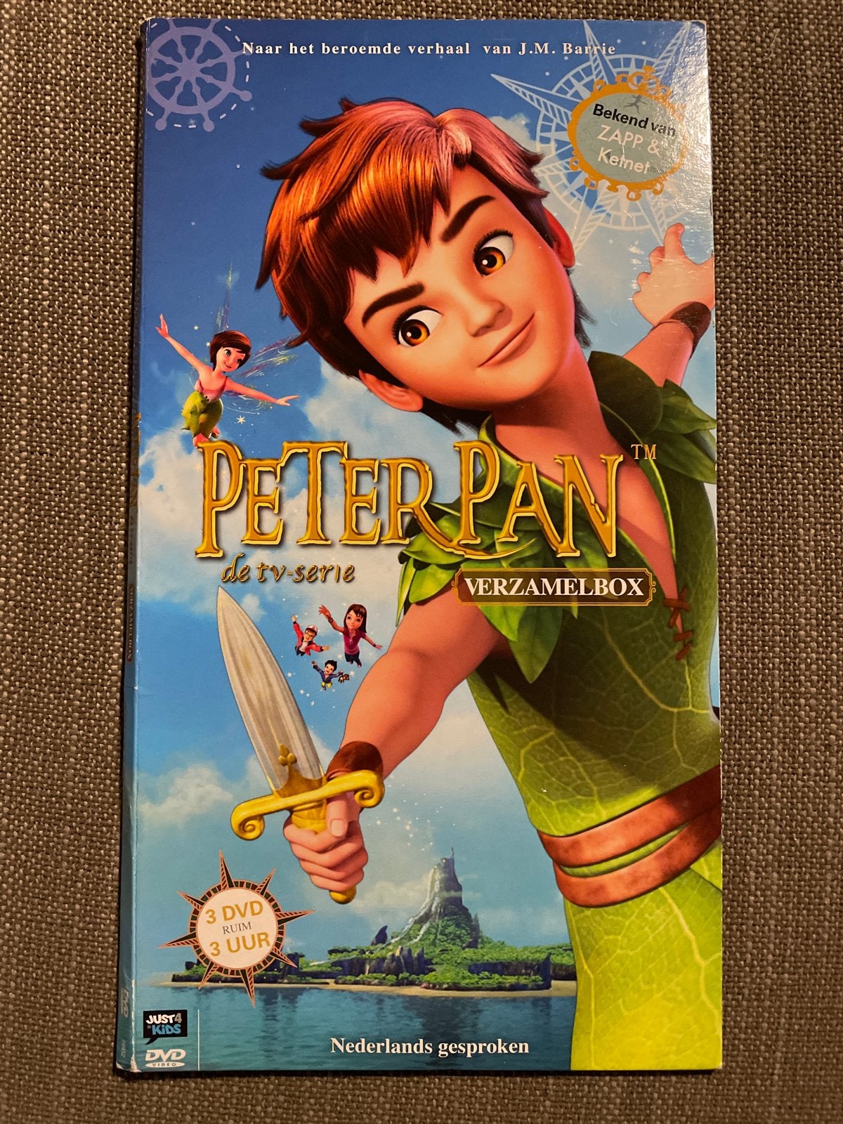 Peter Pan de tv-serie verzamelbox - 3 dvd’s, Avontuur, Boxset, Ophalen of Verzenden, Zo goed als nieuw