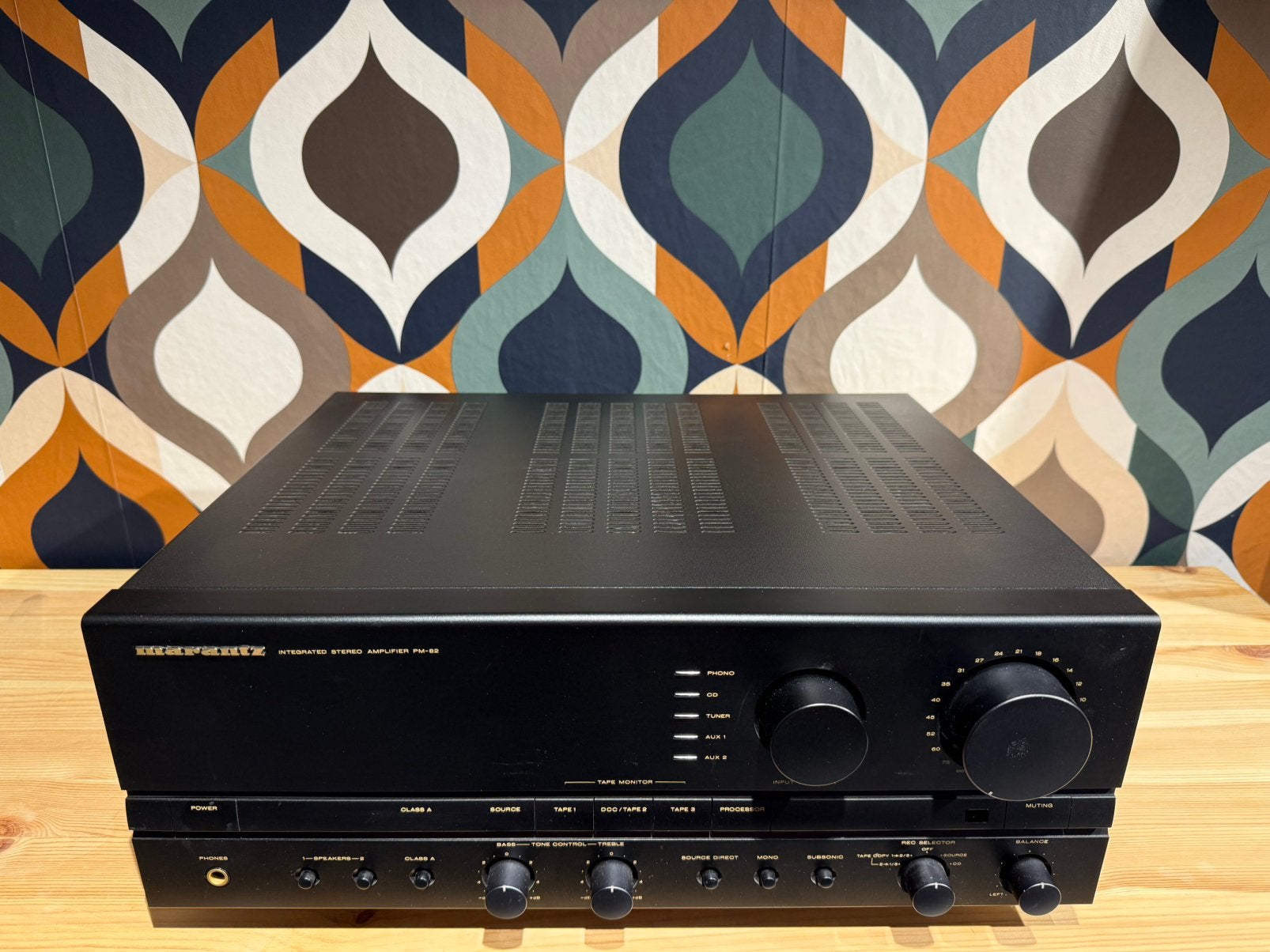 Marantz PM-82, zeer mooi, geserviced, met garantie, Marantz, Contact@vintageaudiobreda.nl, Zo goed als nieuw, 60 tot 120 watt