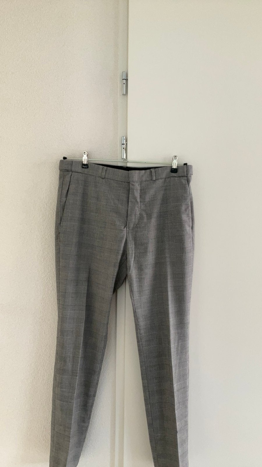 H&M geruite pantalon! Maat 50, Kleding | Heren, Ophalen of Verzenden, Zo goed als nieuw, Maat 48/50 (M), Grijs