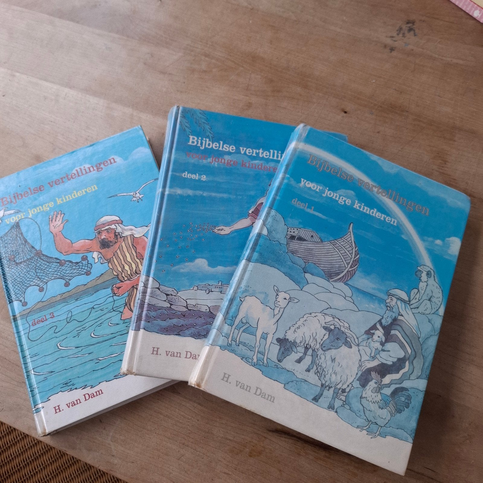 Bijbelse vertellingen voor jonge kinderen - H. van Dam, Boeken, Ophalen of Verzenden, Gelezen, H. van Dam, Non-fictie