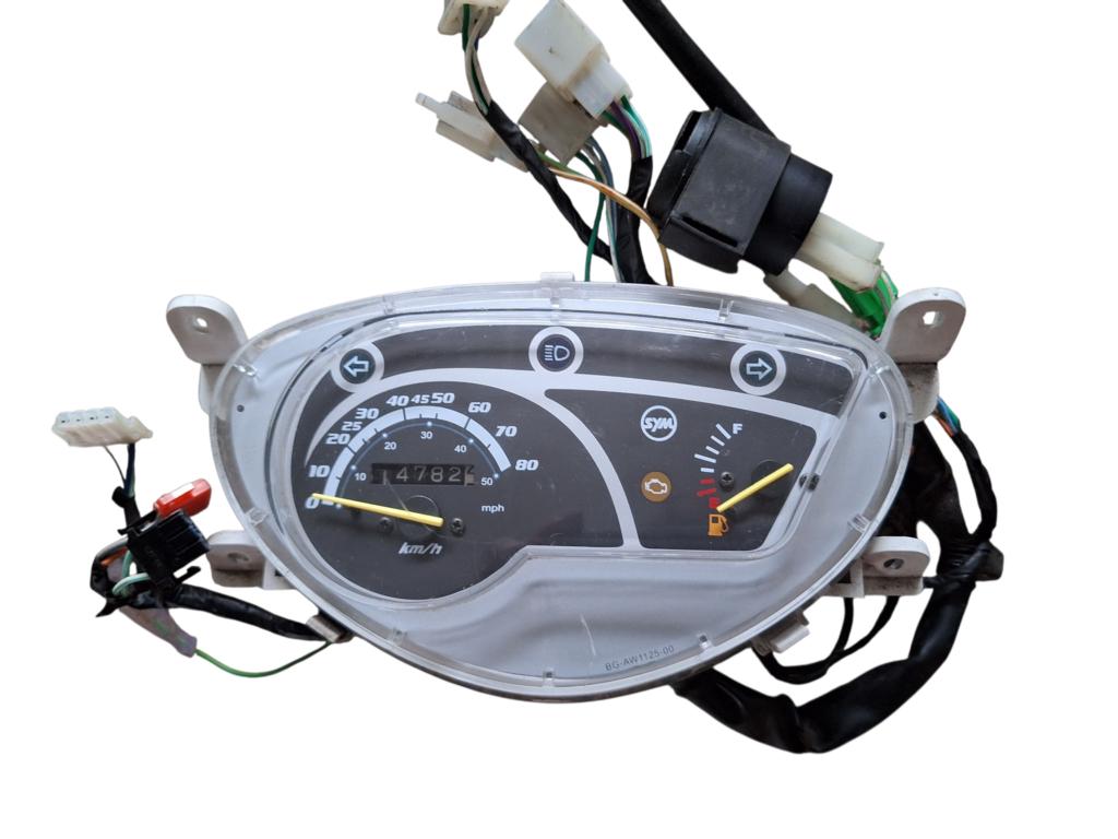 Teller tellerset cockpit origineel Sym Xpro X pro injectie, Fietsen en Brommers, Brommeronderdelen | Scooters, Gebruikt, Ophalen of Verzenden
