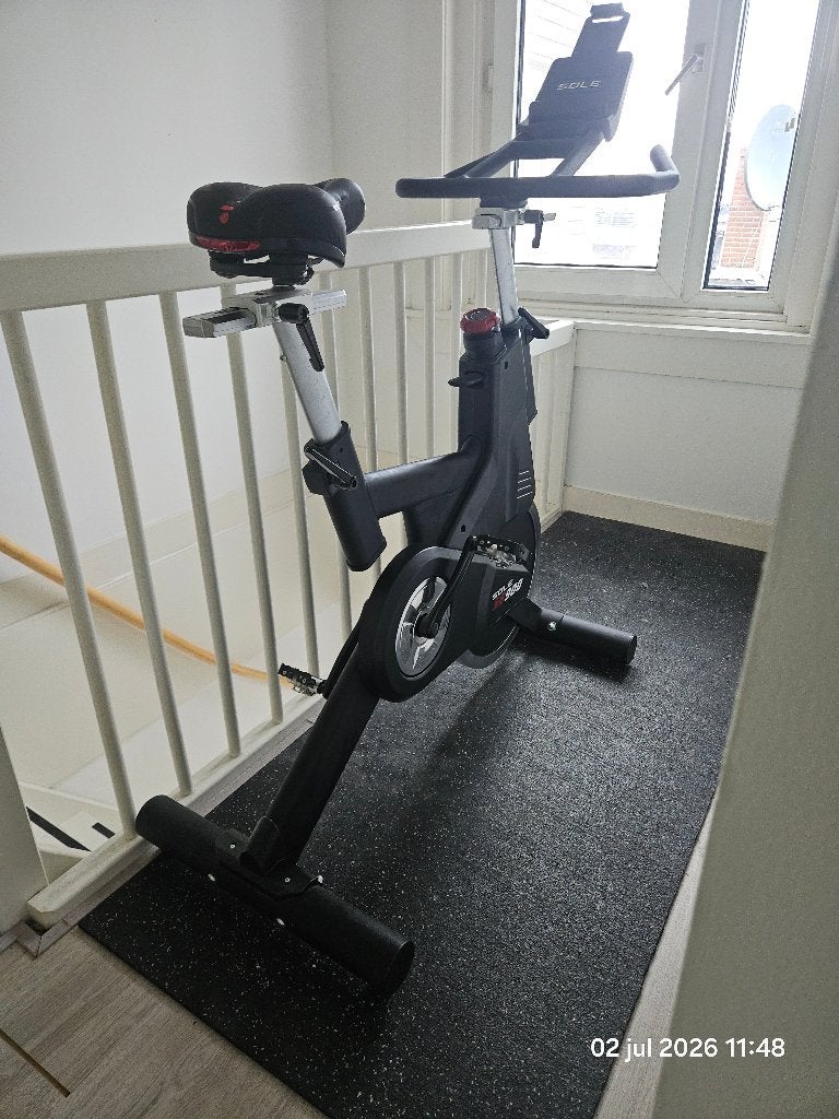 Sole SB900 spinbike / indoorfiets zonder display, Ophalen, Gebruikt, Spinningfiets, Metaal