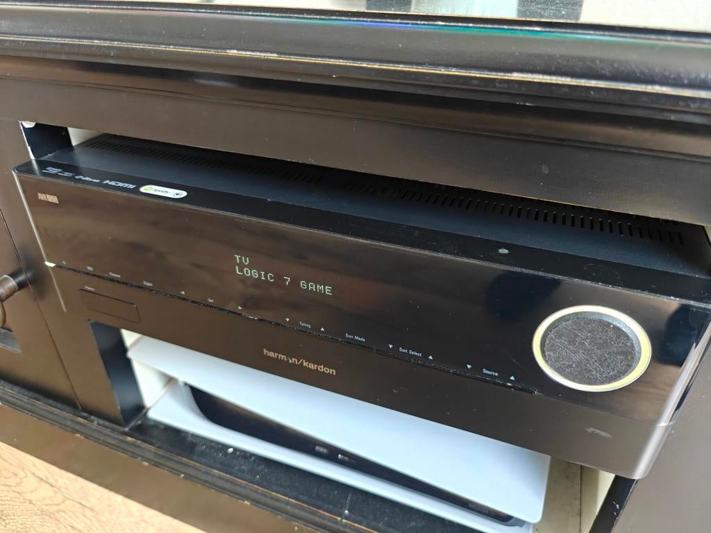 Harman Kardon AVR 151S met HKTS160SUB/230, Gebruikt, 70 watt of meer, 5.1-systeem, Overige spelers