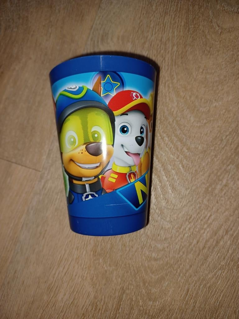 plastic beker paw patrol, Ophalen of Verzenden, Nieuw