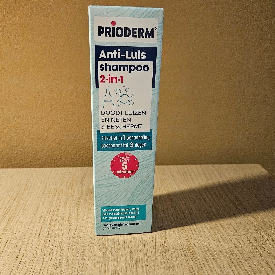 NIIEUW Prioderm anti hoofdluis shampoo 2 in 1, Ophalen of Verzenden, Nieuw, Shampoo of Conditioner