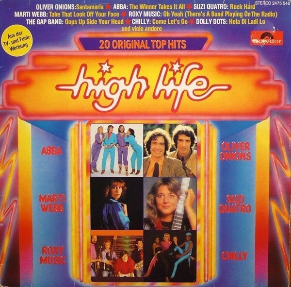 LP - Various ‎– High Life - 20 Original Top Hits, LP, Gebruikt, Ophalen of Verzenden, Pop
