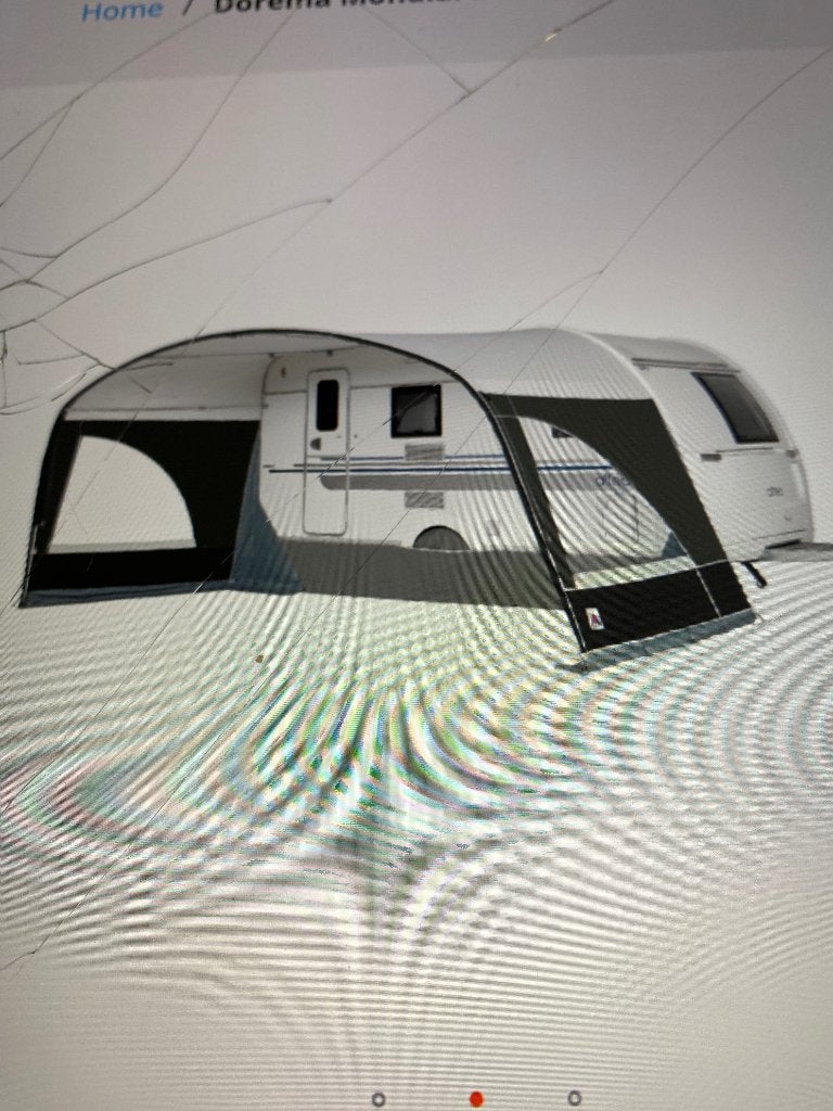 Caravanluifel omloopmaat 11, Caravans en Kamperen, Ophalen, Gebruikt, Ten Cate All Season 200g/m2, Dorema