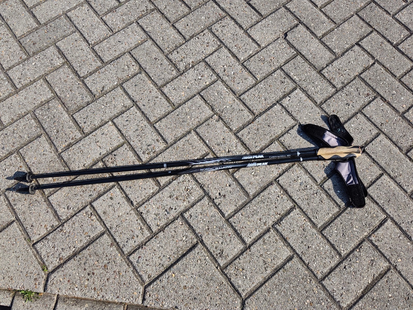 High Peak Nordic Walking Stokken 115cm, Ophalen, Gebruikt, Wandelstok