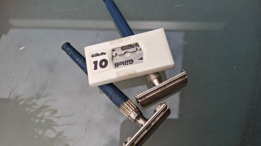 scheerkrabber Gillette, Ophalen of Verzenden, Gebruikt, Overige typen