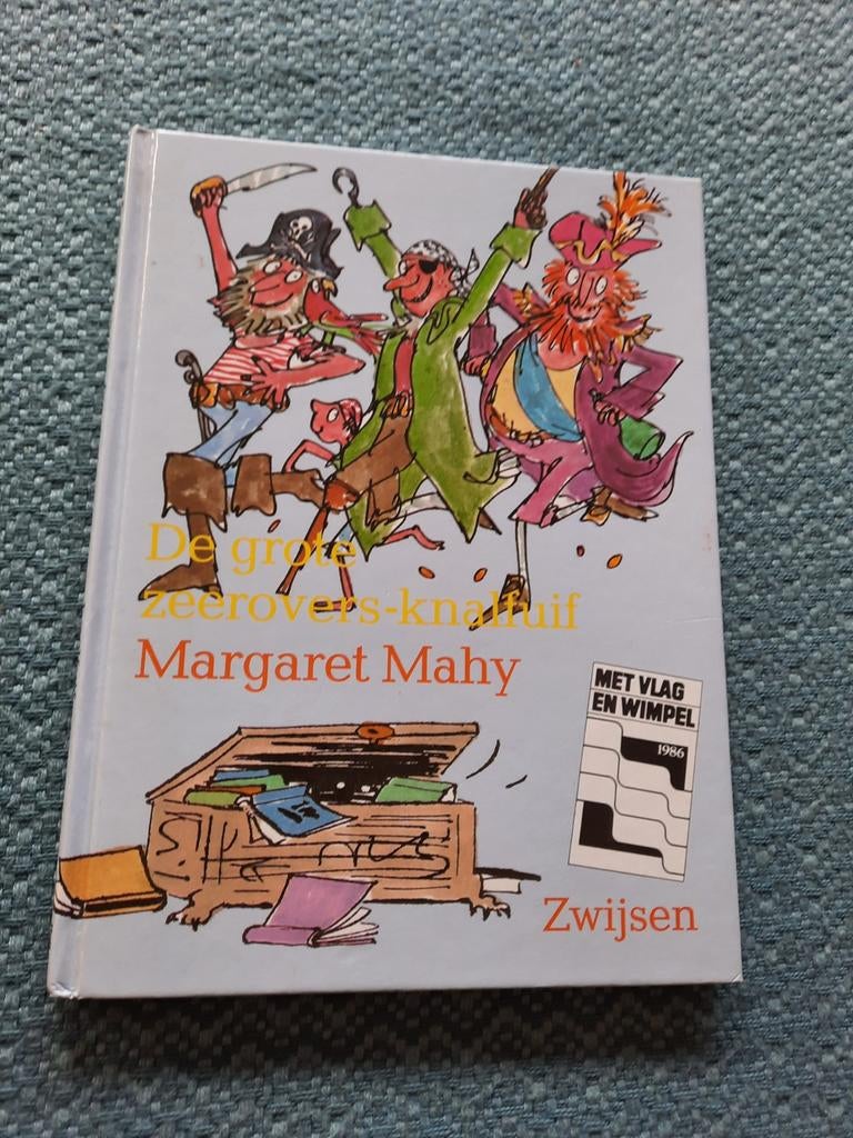 De Grote Zeerovers-Knalfuif - Margaret Mahy (Hardcover), Boeken, Ophalen of Verzenden, Zo goed als nieuw, Margaret Mahy, Fictie algemeen