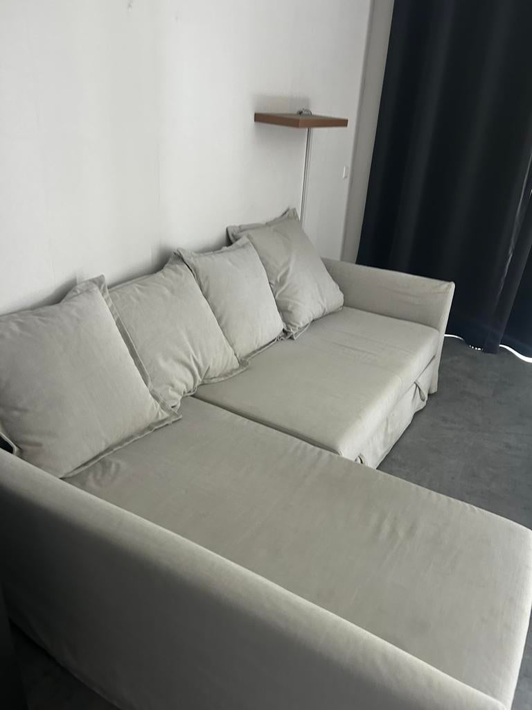 Ikea Holsmund slaapbank, Ophalen of Verzenden, Zo goed als nieuw, Tweepersoons, 140 cm