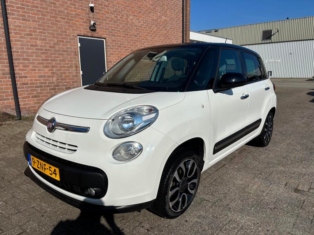 Fiat 500L 2015/113dkm/pano/Motorschade, Auto diversen, Schadeauto's, Ophalen, Wit, Benzine