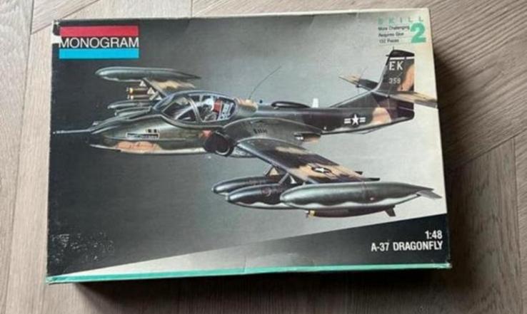 Cessna A-37 Dragonfly Monogram 1:48, Hobby en Vrije tijd, Overige merken, 1:144 tot 1:200, Nieuw, Ophalen of Verzenden