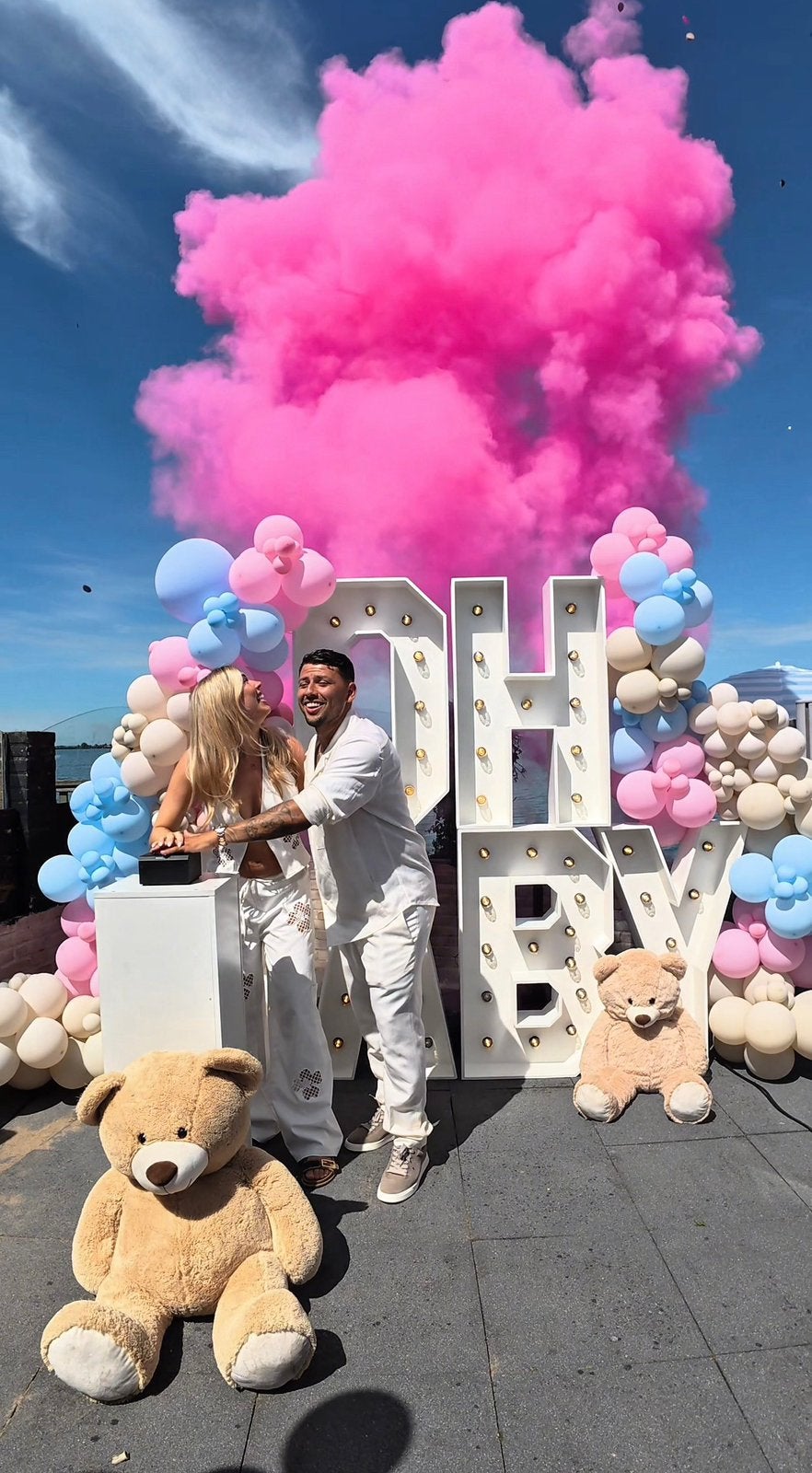Exclusieve Gender Reveal op maat!, Ophalen of Verzenden, Nieuw, Geboorte of Huwelijk