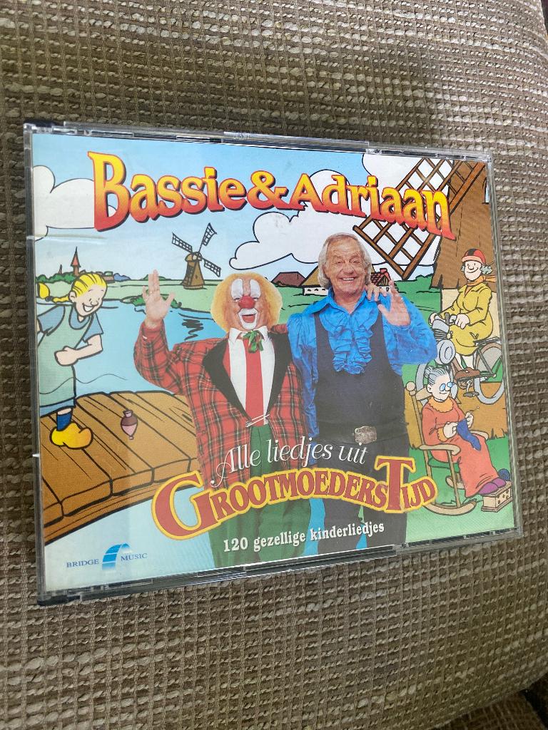 Bassie & Adriaan: Alle Liedjes Grootmoederstijd ( 2 cd box ), Ophalen of Verzenden, Zo goed als nieuw