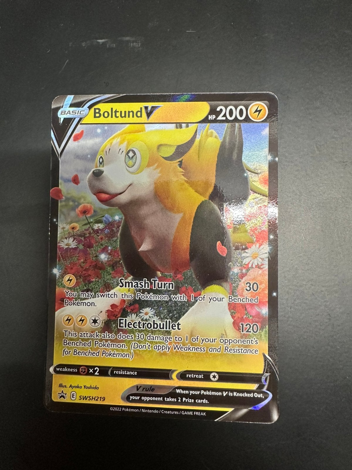 Pokemon Boltund V SWSH219, Ophalen of Verzenden