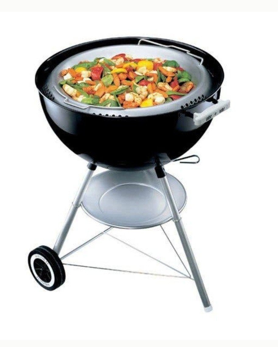Weber Wok 47 cm - Zo goed als nieuw!, Ophalen of Verzenden, Zo goed als nieuw, Weber