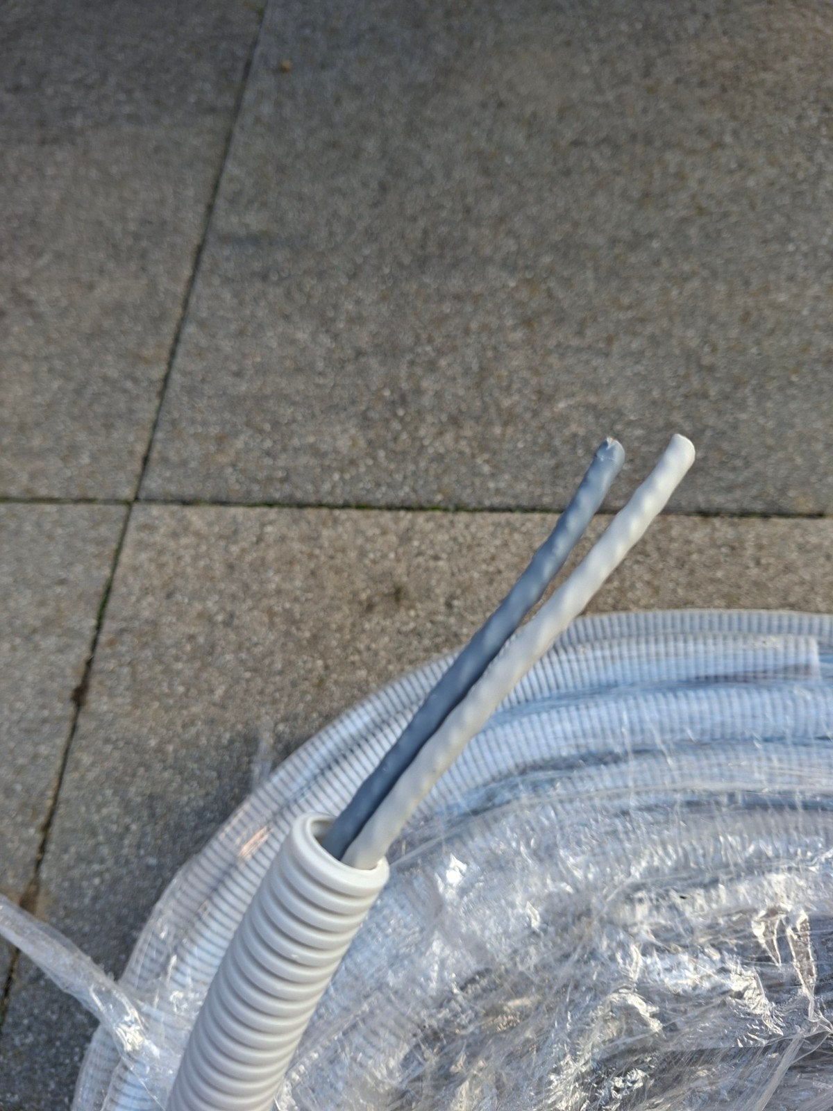 Datakabel cat 6 dubbel in flexibele buis, Ophalen of Verzenden, Nieuw, Kabel of Snoer