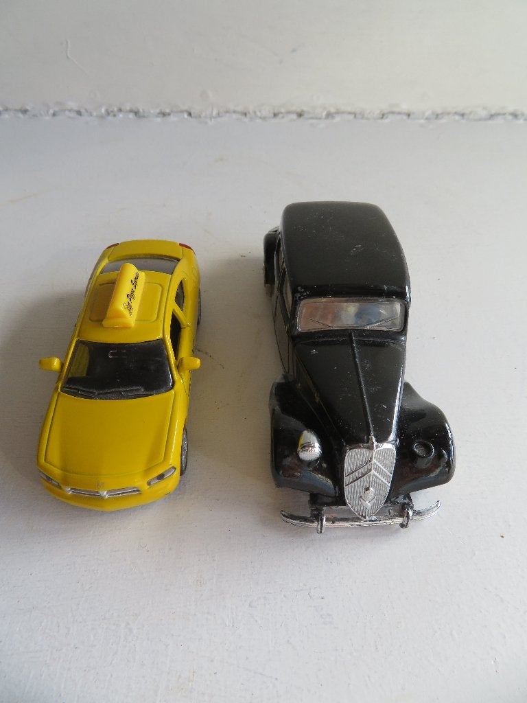 Matchbox Dinky Citroën15CV, Taxi Siku Dodge Charger, Ophalen of Verzenden, Auto