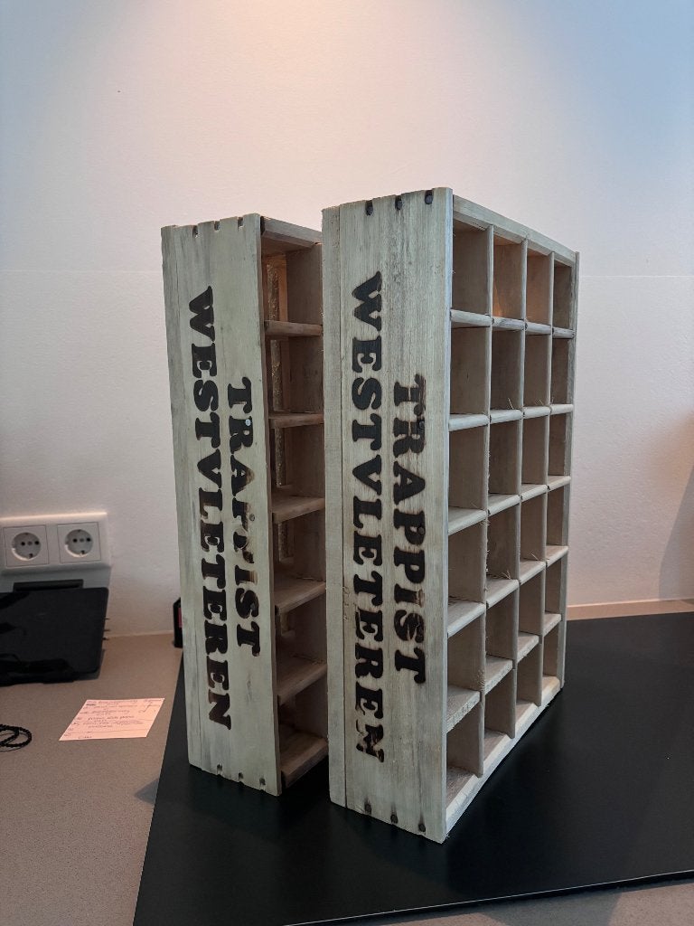 West Vleteren houten kratjes, Ophalen, Gebruikt, Overige typen, Overige merken