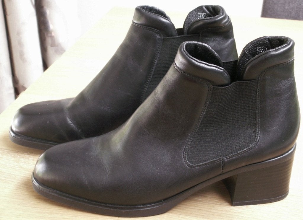 Rieker leren enkellaarsjes zwart maat 40 nieuw, Ophalen of Verzenden, Nieuw, Zwart, Sneakers of Gympen