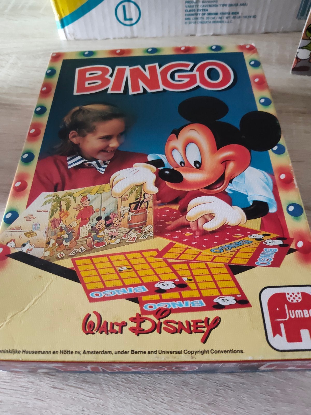 Disney Mickey Mouse Bingo Spel - Jumbo, Vijf spelers of meer, Ophalen of Verzenden, Gebruikt, Jumbo