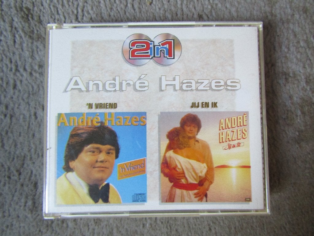 CDBOX: Andre Hazes - Een vriend en Jij en ik - 2 albums, Ophalen of Verzenden, Gebruikt, Levenslied of Smartlap