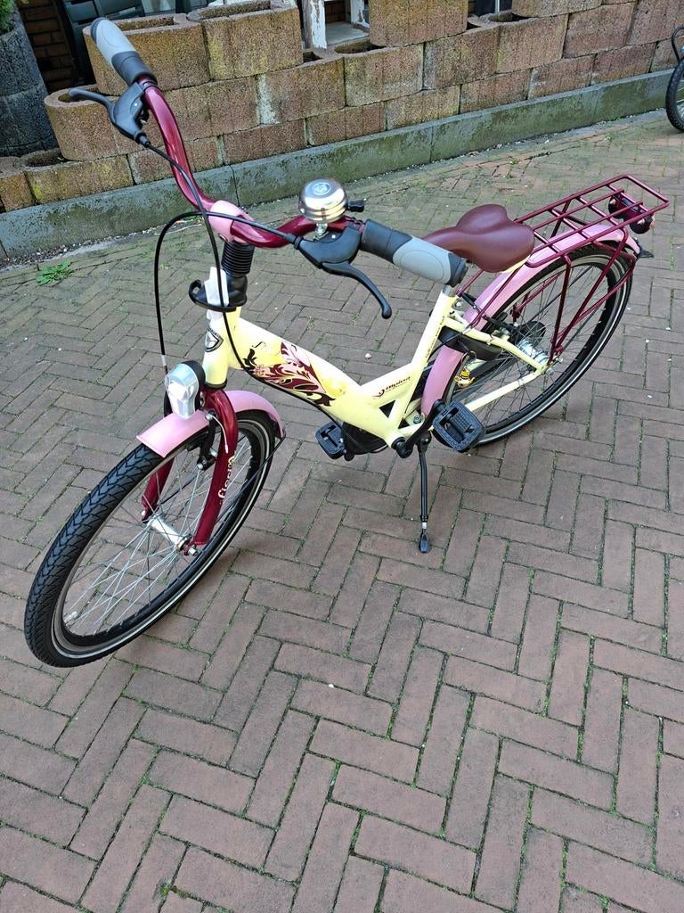 Super mooi meisjesfiets merk alpina 24 inch, Ophalen, Zo goed als nieuw, 24 inch